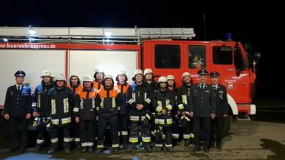 Bild: exb
Abnahme des Leistungsabzeichens.