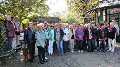 Bild: rgr
Die letzte Seniorenfahrt in diesem Jahr führte in den Münchner Tierpark "Hellabrunn".