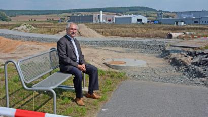 Bild: Gabi Schönberger
Bürgermeister Karl-Heinz Preißer will künftig hauptberuflich sein Amt ausführen.