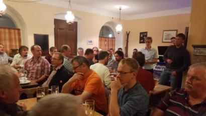 Bild: exb
Viele Gäste kamen zum "MR-Zoigl-Talk".
