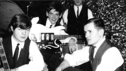 Bild: exb
Die "Hot Dogs" mit Peter Neubauer (von links), Helmuth Neubauer, Heinrich Kopatsch (ohne Kopf) und Oswald Lindner.