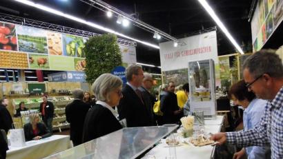 Bild: exb
Ausgezeichnet kommt das Angebot aus dem Naturpark bei der Consumenta in Nürnberg an.