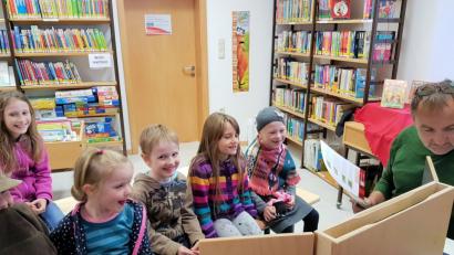 Bild: bjo
Die jüngsten Gäste unterhielt Ferdinand Holler.