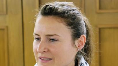 Bild: do
Für ein Aktionsnetz zur Gestaltung neuer Blühflächen in den Gemeinden wirbt Projektleiterin Daniela Franz vom Landratsamt.