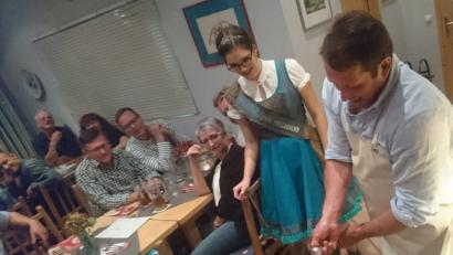 Bild: exb
Die Oberpfälzer Teichnixe Sophia Bächer und Klaus Bächer.