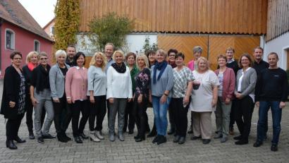 Bild: jr
Der Konnersreuther Schülerjahrgang 1967/68 zum Auftakt des Klassentreffens bei der Zoiglstube „Hofner“.