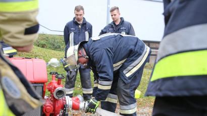 Bild: egl
Die Handgriffe eines Maschinisten musste jeder dem Prüfer zeigen.
