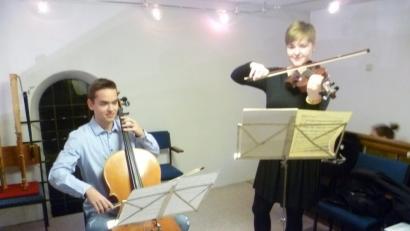 Bild: tie
Die Musiker überzeugten mit ihren Darbietungen bei der „Geistlichen Abendmusik“ in der Christuskirche.