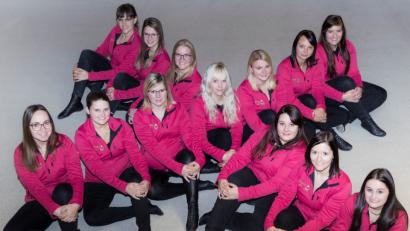 Bild: exb
Die hier in X-Form posierende Gruppe "X-Dream" um Trainerin Ilona Gruber (Mitte) hört nach dem Ende der Faschingssaison 2018/2019 auf.