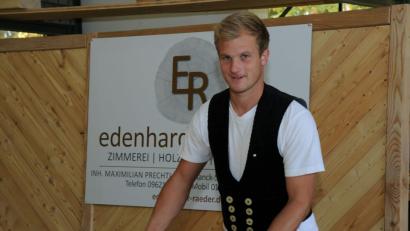 Bild: gf
Zimmerermeister Maximilian Prechtl hat die Treppenbaufirma Edenharder und Räder übernommen.