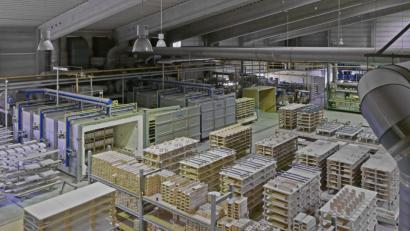 Bild: tr
Ein Blick in die Produktion.