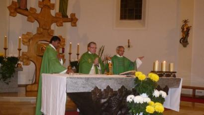 Bild: bk
Der Festgottesdienst zur großen Pfarrvisitation ist eine festliche Angelegenheit.