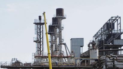 Bild: ge
Unweit der Konverter ereignete sich im Oktober 2016 der tödliche Betriebsunfall bei Abbrucharbeiten am alten Stahlwerk.