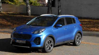 Bild: Michael Ascherl
Kia Sportage 1.6-GDI DCT7 GT Line. Außenfarbe Blue Flame