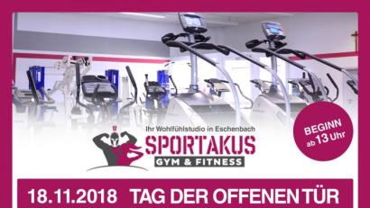 Bild: rn
Das Wohlfühlstudio "Sportakus" lädt am Sonntag, 18. November, zu einem "Tag der offenen Tür" ein.