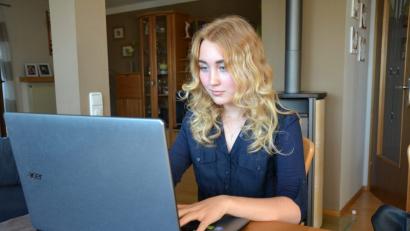 Bild: wih
Mit 14 Jahren begann Nicole Allwang aus Ehenfeld, ihren eigenen Roman zu schreiben.