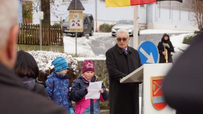 Bild: bkr
Immenreuths zweiter Bürgermeister Josef Hecht hält dieses Jahr wieder die Rede zum Volkstrauertag.