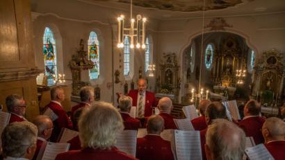 Bild: chl
Anlässlich seines 60- jährigen Bestehens gestaltet der Männergesangverein Ursulapoppenricht einen Festgottesdienst.