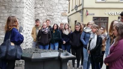 Bild: hir
In Rahmen einer politischen Exkursion besuchten die 13. Klassen der Fachoberschule Amberg die polnische Stadt Krakau (hier: die Stadtführung durch die historische Altstadt). Vor allem Auschwitz hinterließ bleibende Eindrücke.