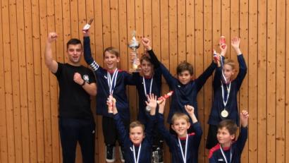 Bild: exb
Die erfolgreichen U12-Faustballer des Bezirks Oberpfalz.