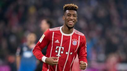 Bild: Sven Hoppe/dpa
Auch Kingsley Coman freut sich auf Wildenau.