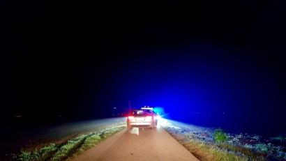 Bild: Alexander Auer
Die Flucht endete auf einem Feldweg.