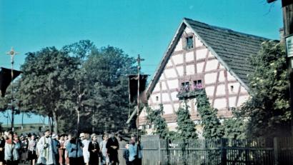 Bild: Sammlung Treml/exb
Eine historische Aufnahme von Kondrau um 1942.