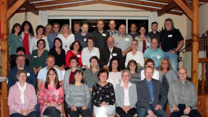 Bild: stg
Viel zu sagen haben sie die Ehemaligen des Abschlussjahrgangs 1983.