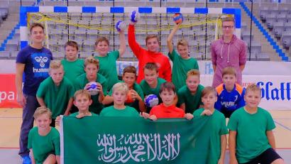 Bild: vöt
Die D-Jugend des HV Oberviechtach ging bei der Vorrunde der Mini-WM in Coburg an den Start.