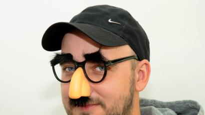 Bild: Stephan Huber
Willy Nachdenklich alias Sebastian Zawrel aus Amberg.