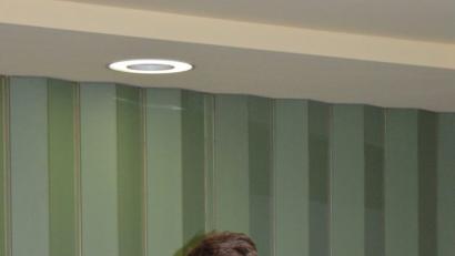 Bild: bej
Bei der Bürgerversammlung erläuterte Bürgermeisterin Sonja Meier die Situation der Marktgmeinde.