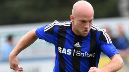 Bild: A. Schwarzmeier
Thomas Wildenauer erzielte das Tor des Tages in Bach.