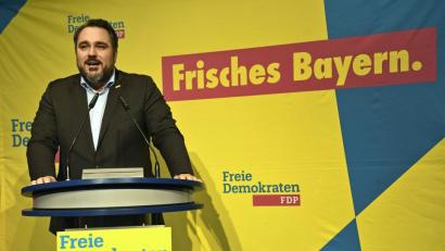 Bild: Petra Hartl
Der FDP-Landesvorsitzende Daniel Föst forderte seine Partei zu Reformen auf.