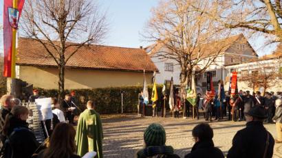Bild: arw
Die Gemeinde Störnstein gedenkt der Opfer beider Weltkriege.