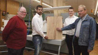 Bild: Hirsch
Beim Tag des Schreiners öffnete auch die Schreinerei Bräu ihre Türen.