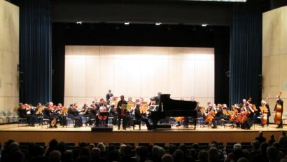Bild: Heiner Brückner
Ein beeindruckendes Konzert bietet das Sinfonieorchester der Stadt Weiden in der Max-Reger Halle.