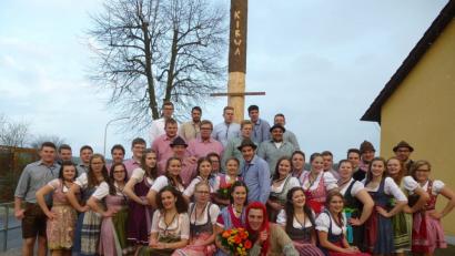 Bild: bk
Die Thansüßer Kirwapaare.