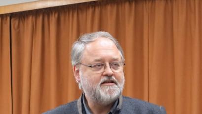 Bild: exb/Michaela Staufer
Referent Johannes Geiger.