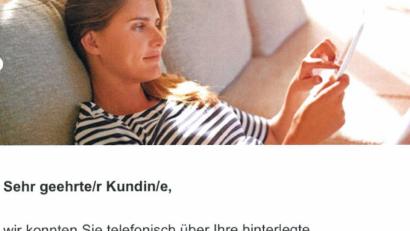 Bild: td
"Wir müssen Sie dringend auffordern, die Aktualität Ihrer Daten wirksam zu erneuern", heißt es. Aber Achtung: Das ist eine betrügerische Aufforderung. Solche Mails versendet ein Bankinstitut nicht, auch nicht die Sparkasse, von der das Mail angeblich stammen soll.