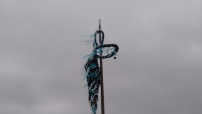 Bild: hwr
Kirwabaum in Freihung umgeknickt.