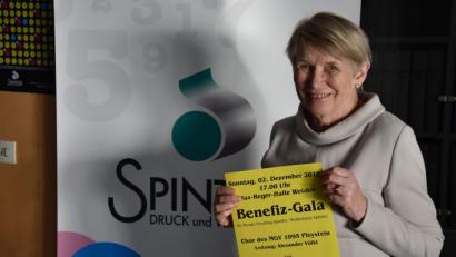 Bild: wpt
Sie stellt ihre alljährliche Benefiz-Gala vor: Hilfswerkgründerin Renate Freuding-Spintler.