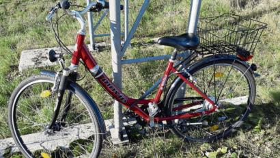 Bild: Polizei
Das Fahrrad noch ohne Beschädigungen.