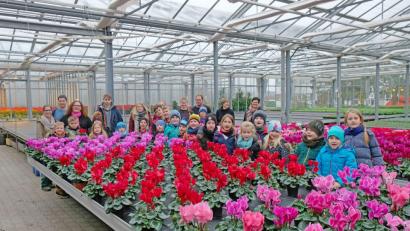 Bild: exb
Für die Kinder von städtischen Bediensteten geht es am Buß- und Bettag nicht in die Schule – sondern in die Gärtnerei.