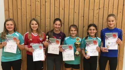 Bild: gsr
Die erfolgreichen Spielerinnen. Unser Bild zeigt von links: Nele Philipp, Paulina Heindl, Emilia Sperrer, Emilia Schönfelder, Saskia Sacher und Antonia Schraml.