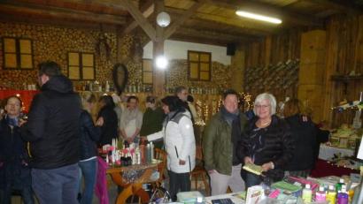 Bild: bk
Ideenreichen Hobbykünstler präsentierten eine abwechslungsreiche Verkaufsschau.