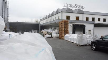 Bild: gsb
Das Eurosand-Gelände in der Pressather Straße in Weiden