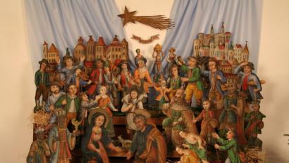 Bild: eib
Eine der Krippen aus Südböhmen, die im CeBB vom 29.11. bis 6.01.19 präsentiert werden