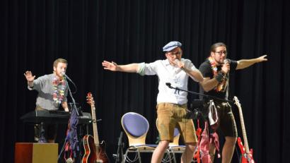 Bild: Benkhardt
"Barbari Bavarii" beim Auftritt in der Erbendorfer Stadthalle.