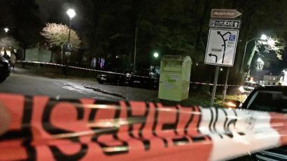 Bild: Frankenpost
Der abgesperrte Bereich des Tatorts in Marktredwitz.