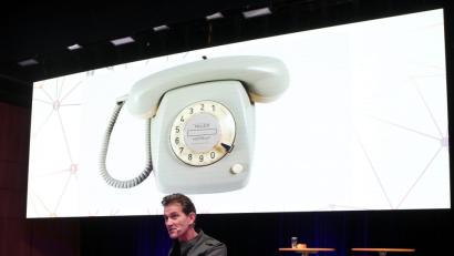 Bild: Wolfgang Steinbacher
Peter Kreuz bei seinem Impulsvortrag.